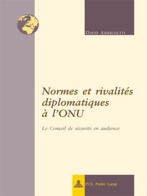 cover image of Normes et rivalités diplomatiques à lONU